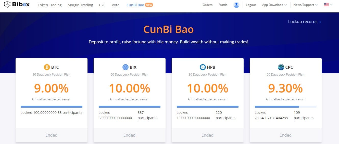 Cunbi Bao på Bibox