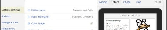 Publiser din blogg på Google currents/Google aktuelt