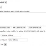 no follow lenker i Wordpress