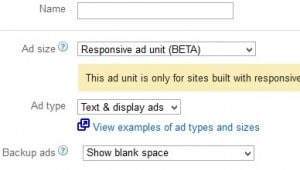Responsive Ad Unit with Google