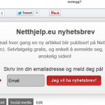 Nyhetsbrev til din webside