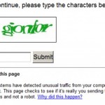 google og VPN captcha