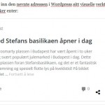 Slik ser det ut i Wordpress