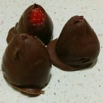 Sjokoladetrekte jordbær