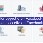 hvordan opprette en facebook side