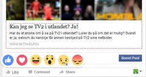 Nå kan du vise følelser på Facebook