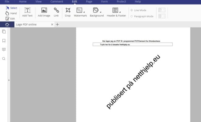 Hvordan konvertere PDF dokumenter til Word, Excel eller lignende? PDFElement gjør jobben!